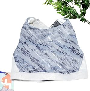 Joy Lab‎ Silver Gray Cross Back Sports Bra Size M